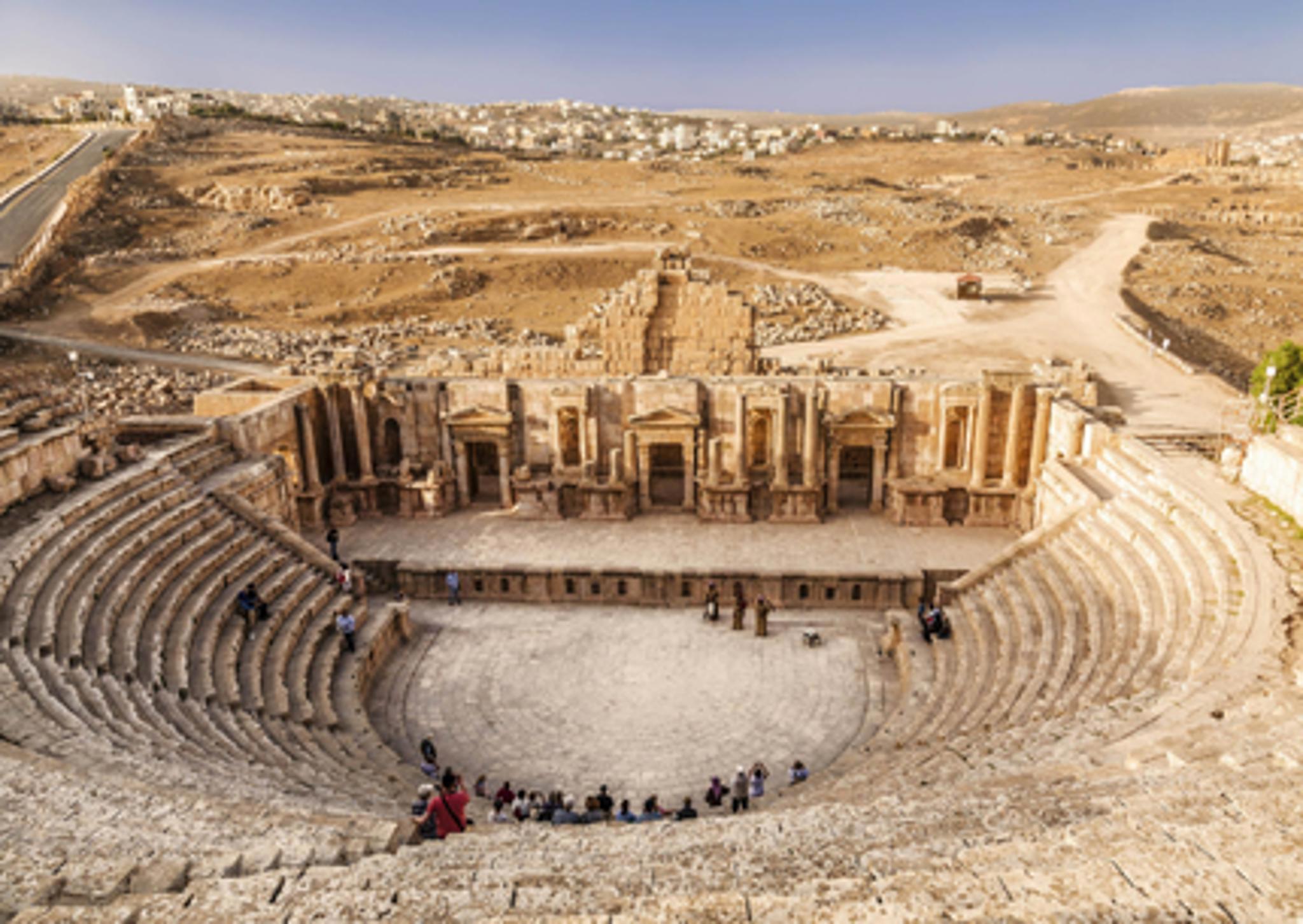 Jerash Antik Tiyatrosu - Ürdün